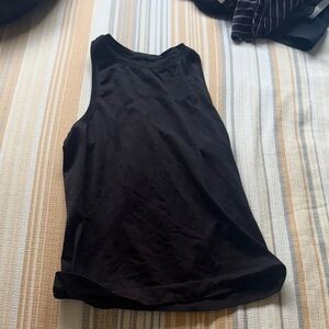 lululemon athletica Black Tank Top